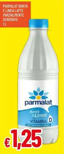 IperFamila Parmalat bontà e linea latte parzialmente scremato offerta