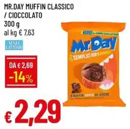 IperFamila Mr.day muffin classico / cioccolato offerta