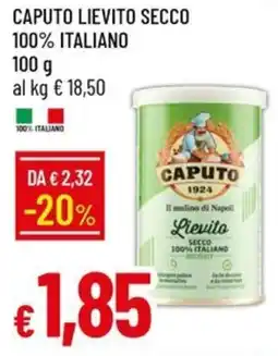 IperFamila Caputo lievito secco 100% italiano offerta