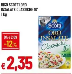 IperFamila Riso scotti oro insalate classiche 10' offerta
