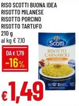IperFamila Riso scotti buona idea risotto milanese risotto porcino risotto tartufo offerta
