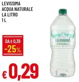 IperFamila Levissima yoga succo di frutta la litro offerta