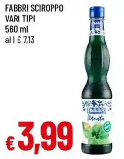 IperFamila Fabbri sciroppo vari tipi offerta