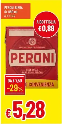IperFamila Peroni birra offerta