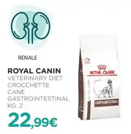 Arcaplanet ROYAL CANIN Veterinary diet crocchette cane gastrointestinal offerta