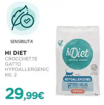 Arcaplanet HI DIET Crocchette gatto hypoallergenic offerta