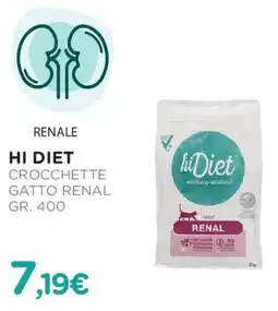 Arcaplanet HI DIET Crocchette gatto renal offerta