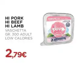 Arcaplanet HI PORK HI BEEF HI LAMB Vaschetta adult low calories offerta