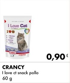 Iper Tosano CRANCY I love ct snack pollo offerta