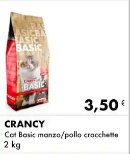 Iper Tosano CRANCY Cat Basic manzo/pollo crocchette offerta