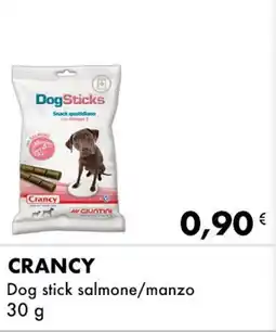 Iper Tosano CRANCY Dog stick salmone/manzo offerta