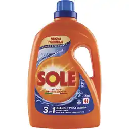 Coop DETERSIVO LIQUIDO PER LAVATRICE SOLE offerta