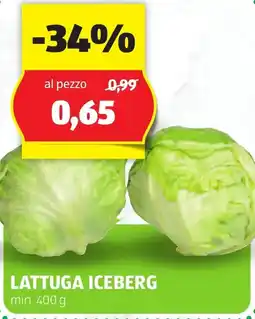 ALDI Lattuga iceberg offerta