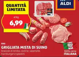 ALDI Bbq grigliata mista di suino offerta