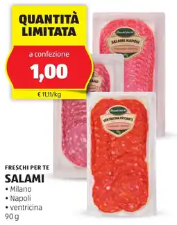 ALDI Freschi per te salami offerta