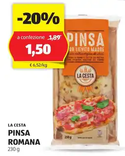 ALDI La cesta pinsa romana offerta