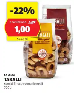 ALDI La cesta taralli offerta