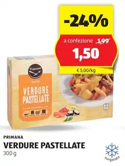 ALDI Primana verdure pastellate offerta