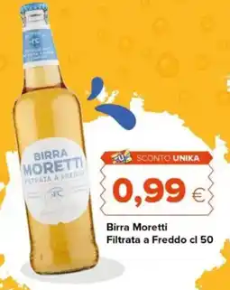 Tigre Birra Moretti Filtrata a Freddo offerta