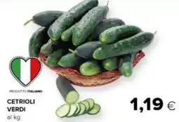 Tigre Cetrioli verdi offerta