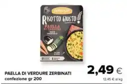 Tigre Paella di verdure zerbinati offerta