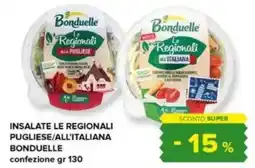 Tigre Insalate le regionali pugliese/all'italiana BONDUELLE offerta