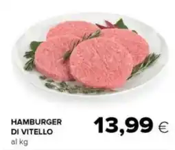 Tigre Hamburger di vitello offerta