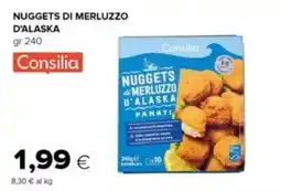 Tigre Consilia nuggets di merluzzo d'alaska offerta