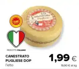 Tigre Canestrato pugliese dop offerta