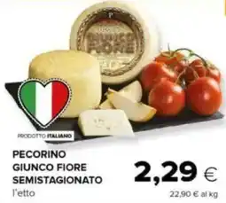 Tigre Pecorino giunco fiore semistagionato offerta