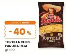 Tigre Tortilla chips paquita PATA offerta