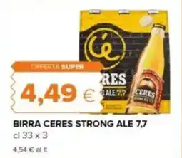 Tigre Birra ceres strong ale 7,7 offerta