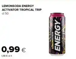 Tigre Lemonsoda energy activator tropical trip offerta