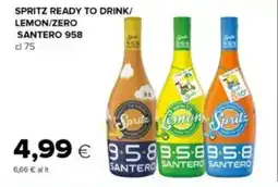 Tigre Spritz ready to drink/ lemon/zero santero 958 offerta