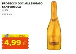 Tigre Prosecco doc millesimato SANT'ORSOLA offerta
