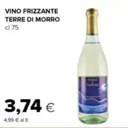 Tigre Vino frizzante terre di morro offerta