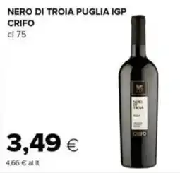 Tigre Nero di troia puglia igp CRIFO offerta