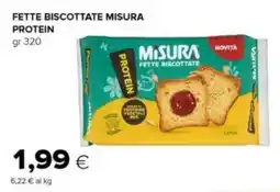 Tigre Fette biscottate misura protein offerta