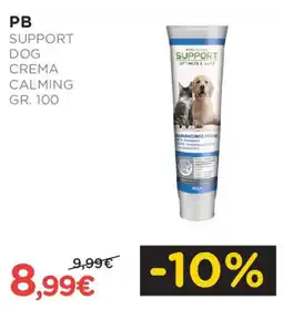 Arcaplanet PB Support dog crema calming offerta
