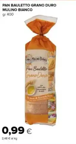 Tigre Pan bauletto grano duro MULINO BIANCO offerta