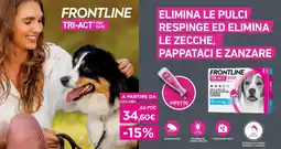 Arcaplanet Frontline tri-act per cani offerta