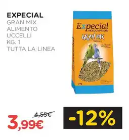 Arcaplanet Expecial gran mix alimento uccelli tutta la linea offerta