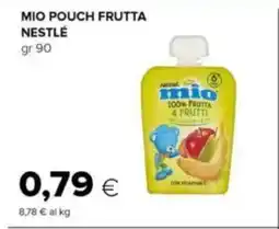 Tigre Mio pouch frutta NESTLÉ offerta