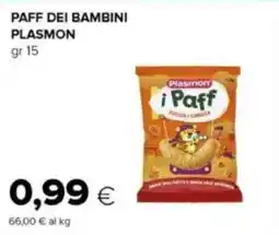 Tigre Paff dei bambini PLASMON offerta