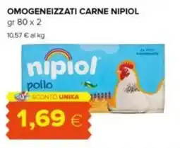 Tigre Omogeneizzati carne NIPIOL offerta