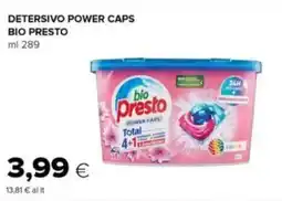 Tigre Detersivo power caps BIO PRESTO offerta