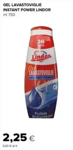 Tigre Gel lavastoviglie instant power LINDOR offerta
