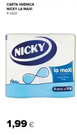 Tigre Carta igienica nicky la maxi offerta