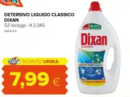 Tigre Detersivo liquido classico DIXAN offerta