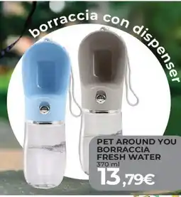 Arcaplanet Pet around you borraccia fresh water offerta